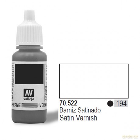 VALLEJO Lakier Nr 194 Satin Varnish 17 ml [MODELARSTWO]