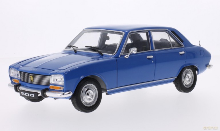 WELLY Peugeot 504 1975 (blue) [MODELARSTWO]