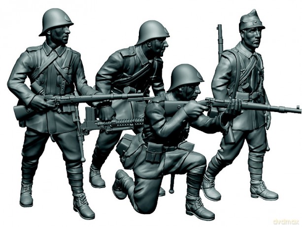 ZVEZDA Roman Infantry WW II [MODELARSTWO]
