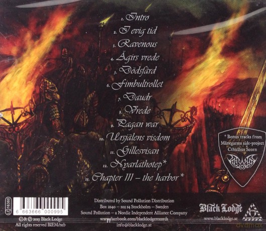 Manegarm: Dodsfard [CD]