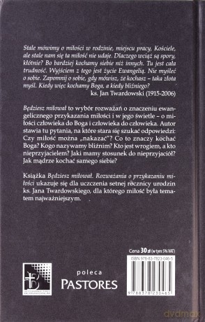 Będziesz miłował. Rozważania o przykazaniu miłości - Jan Twardowski (twarda) [KSIĄŻKA]