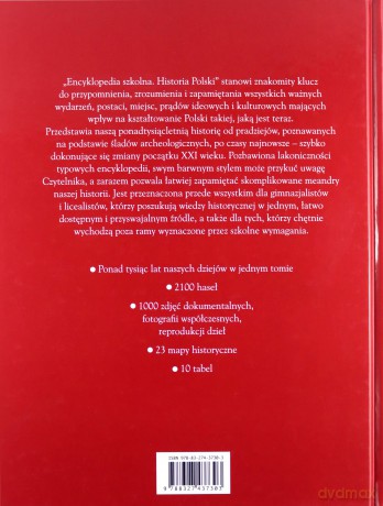 Encyklopedia szkolna. Historia Polski (twarda) [KSIĄŻKA]