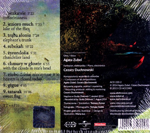 Agata Zubel: Znikąd Historie [CD]