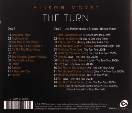 Alison Moyet: The Turn (Deluxe Edition) [2CD]