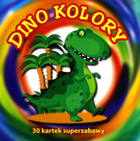30 kartek superzabawy. Dino kolory [KSIĄŻKA]