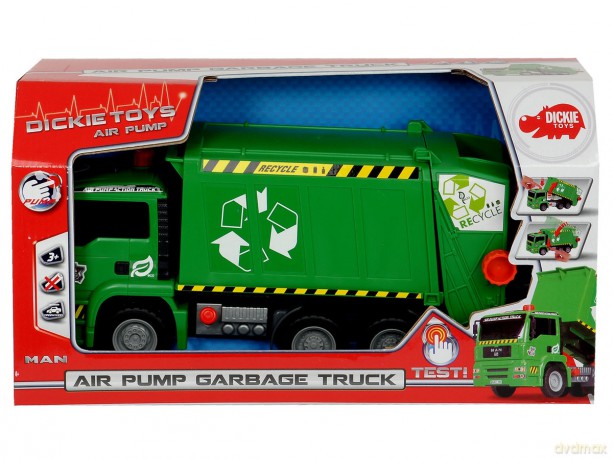 Air Pump Śmieciarka z pompką, 31 cm