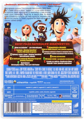 Klopsiki i inne zjawiska pogodowe [DVD]