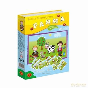 ALEXANDER Puzzle magnetyczne - Farma [PUZZLE]