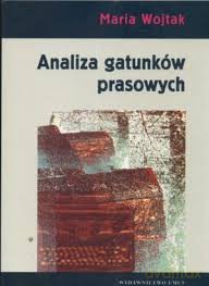 Analiza gatunków prasowych [KSIĄŻKA]