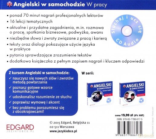 Angielski w samochodzie. W pracy [CD]