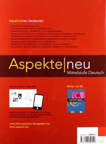 Aspekte Neu B1+ podręcznik [KSIĄŻKA]+[DVD]