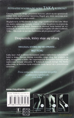 Bez tchu (Tom 1) Szaleństwo zmysłów [KSIĄŻKA]