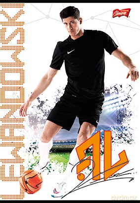 Brulion A5/96K kratka Robert Lewandowski (5 szt.)