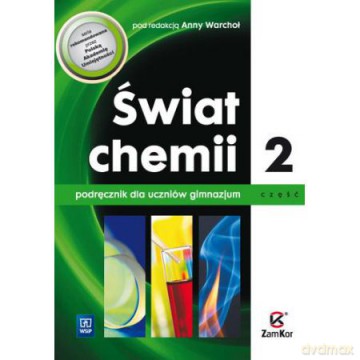 Chemia gimnazjum Świat chemii 2 podręcznik [KSIĄŻKA]