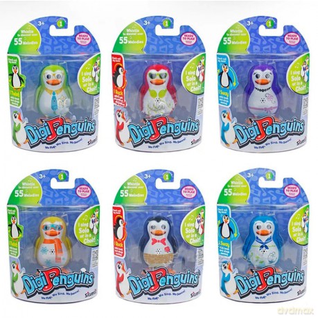 DUMEL DigiPenguins Pingwinki, różne wzory