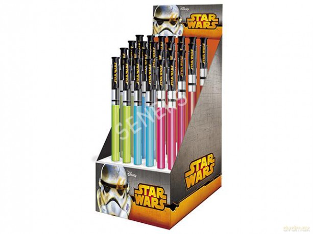 Długopis automatyczny Miecz Świetlny Gwiezdne Wojny (24 szt.) (Star Wars)