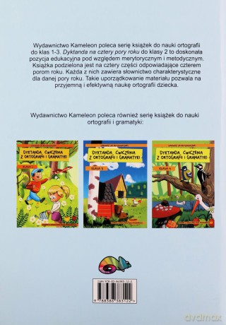 Dyktanda na cztery pory roku szkoła podstawowa kl. 2 [KSIĄŻKA]
