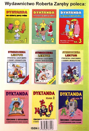 Dyktanda szkoła podstawowa kl. 3 [KSIĄŻKA]