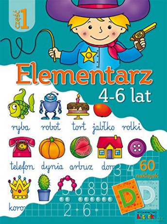 Elementarz cz. 1 4-6 lat [KSIĄŻKA]