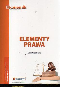 Elementy prawa podręcznik [KSIĄŻKA]