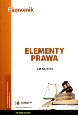 Elementy prawa podręcznik [KSIĄŻKA]