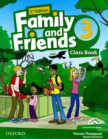 Family and Friends 2E 3 CB + MultiROM [KSIĄŻKA]