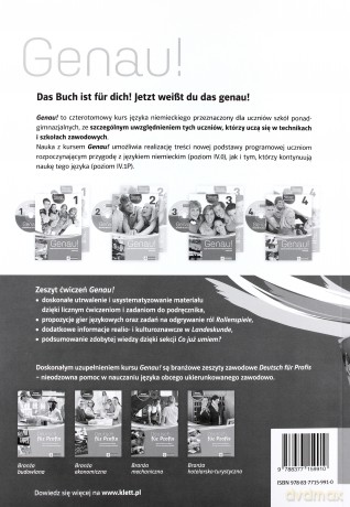Genau 3 Podręcznik z ćwiczeniami [KSIĄŻKA]
