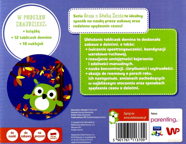 Gram z Sówką Zuzią. Pory roku [KSIĄŻKA]