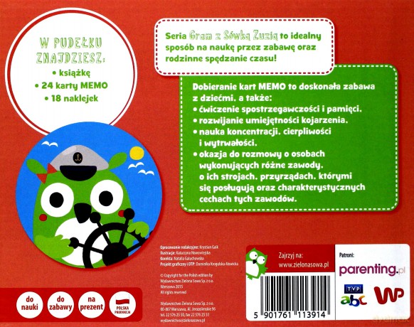 Gram z Sówką Zuzią. Zawody [KSIĄŻKA]