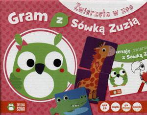 Gram z Sówką Zuzią. Zwierzęta w zoo [KSIĄŻKA]