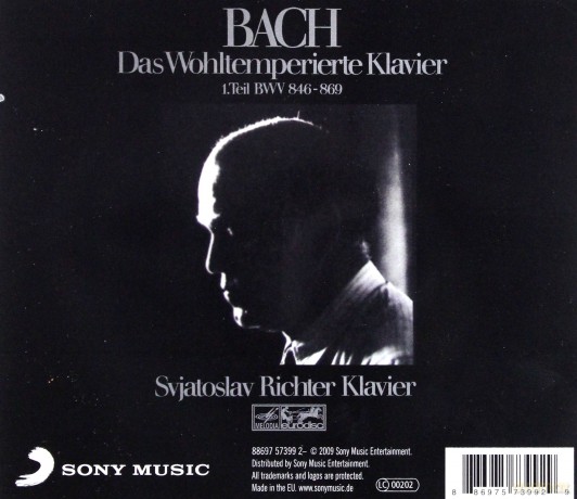 Sviatoslav Richter: J. S. Bach: Das Wohltemperierte Klavier Vol. 1 [2CD]