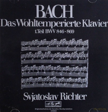 Sviatoslav Richter: J. S. Bach: Das Wohltemperierte Klavier Vol. 1 [2CD]