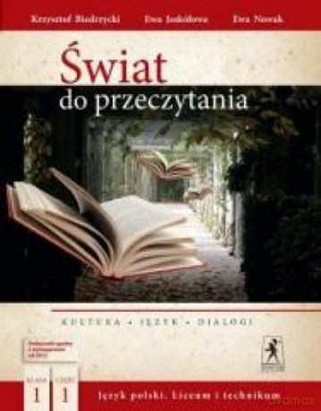 Język polski LO Świat do przeczytania 1/1 [KSIĄŻKA]