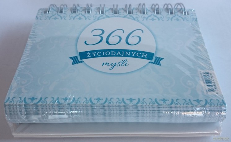 Kalendarz 2016 - 366 życiodajnych myśli [KALENDARZ]