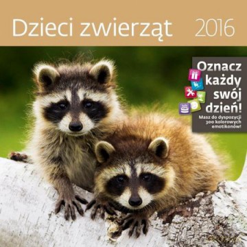 Kalendarz 2016 Dzieci zwierząt [KALENDARZ]