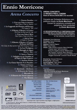 Ennio Morricone Arena Concerto [DVD]