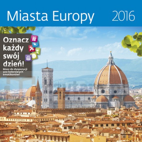 Kalendarz 2016 Miasta Europy [KALENDARZ]