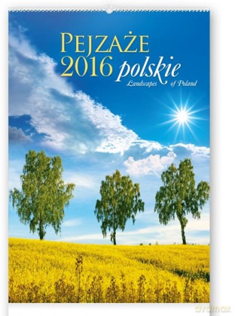 Kalendarz 2016 Reklamowy Pejzaże polskie [KALENDARZ]