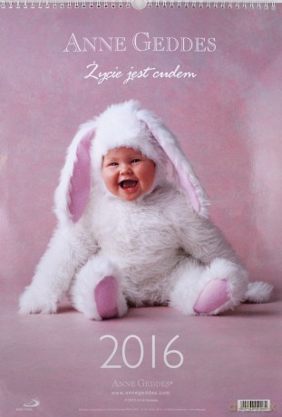 Kalendarz 2016 Ścienny - Anne Geddes [KALENDARZ]