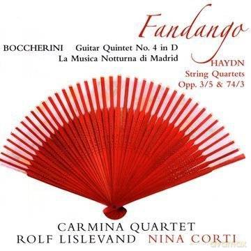 Carmina Quartett: Boccherini: La Musica Notturna Di Madrid, "Fandango" -Quintet [CD]