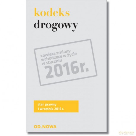 Kodeks drogowy - 09/2015 [KSIĄŻKA]