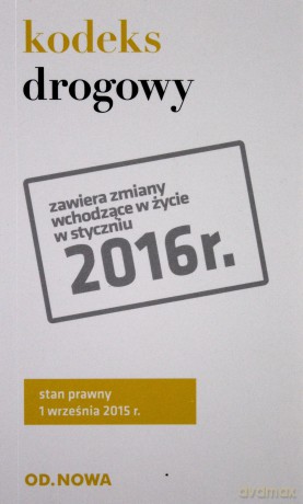 Kodeks drogowy - 09/2015 [KSIĄŻKA]
