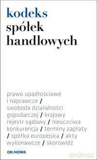Kodeks Spółek Handlowych - 09/2015 [KSIĄŻKA]