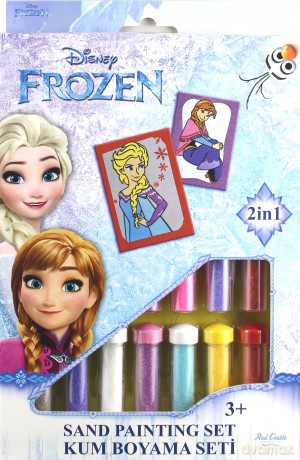 DUMEL Kolorowy piasek - Kraina Lodu: Elsa i Anna