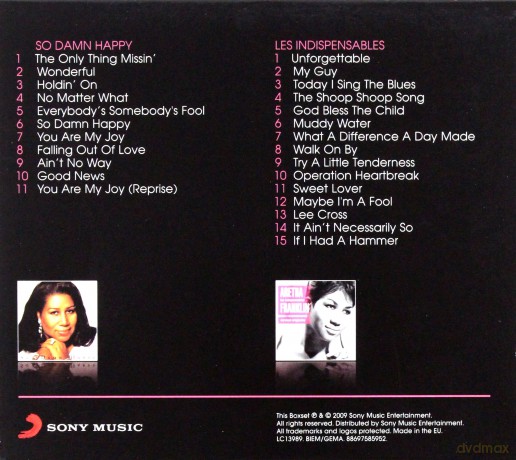 Aretha Franklin: So Damn Happy/Les Indispensables [BOX] [2CD]