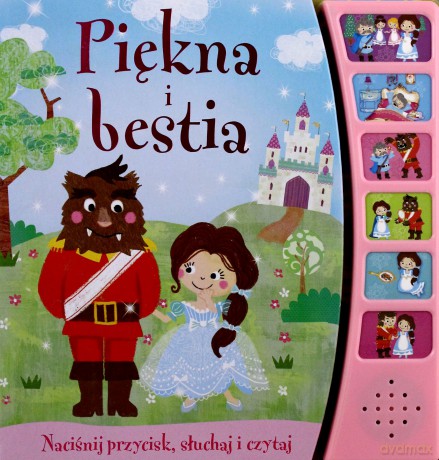 Książeczka dźwiękowa - Piękna i bestia [KSIĄŻKA]