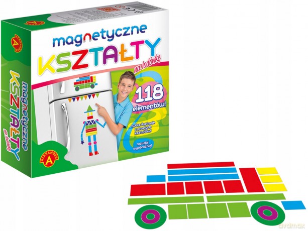 Kształty magnetyczne na lodówkę [GRA]