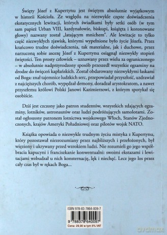 Latający mnich. Święty Józef z Kupertynu [KSIĄŻKA]
