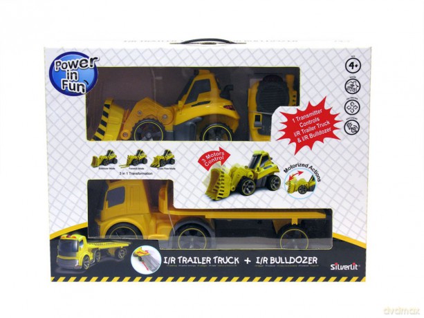 Laweta + Buldożer 3 w 1