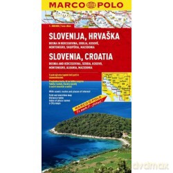 Mapa Drogowa Marco Polo. Słowenia/Chorw. 1:800 000